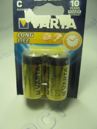 Батарейка VARTA LONG LIFE  LR14