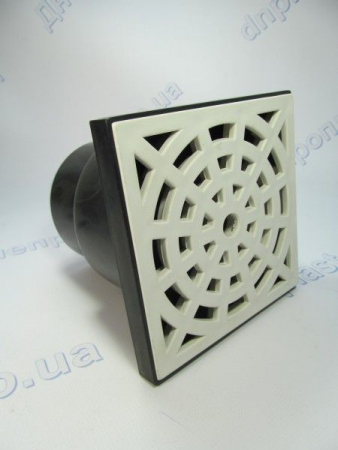 Трап 110 прямой (белый)