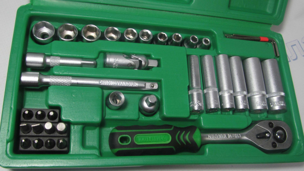 Набор инструментов 36шт,1/4