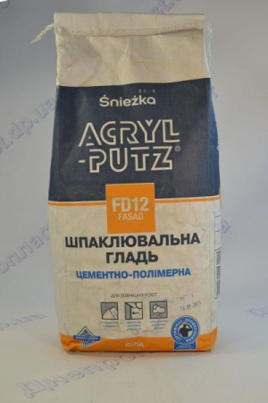 Шпаклівка "АКРИЛ-ПУТС" стартова 5кг (2 in 1) суха