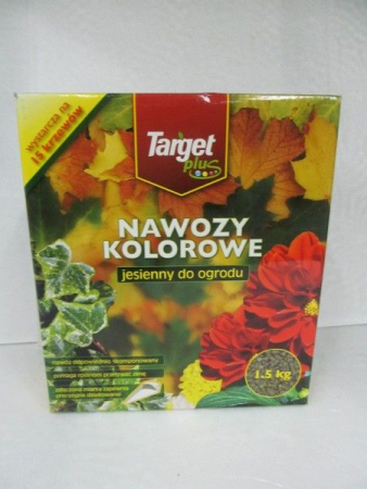 Добриво ОСЕННИЙ для САДА 1,5 кг TARGET Колеровий Плюс Гранульований 