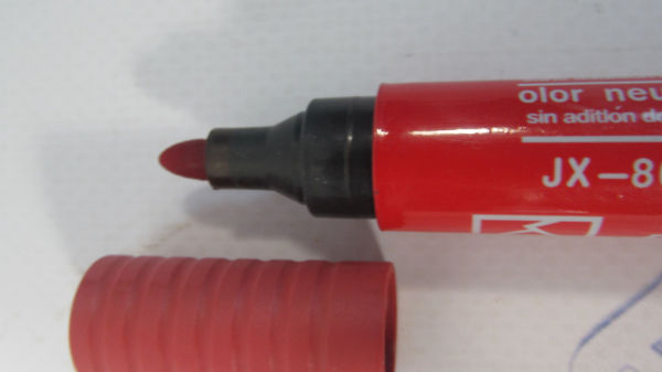 Маркер строительный красный