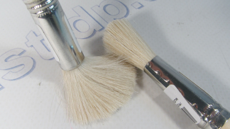 Кисть художественная для подкраски 12мм (из ворсы козы)