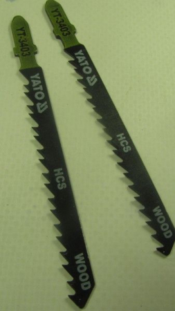 Полотна для электролобзика, (дерево) /длина 100мм YATO YT-3402